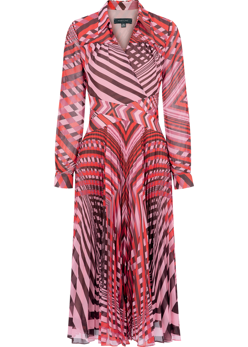 SALAZIA Strawberry Ice Cream Maxi Dresses