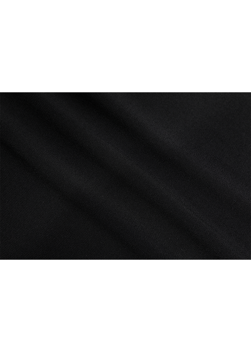SALAZIA Black Viscose-Nylon Knit Dresses