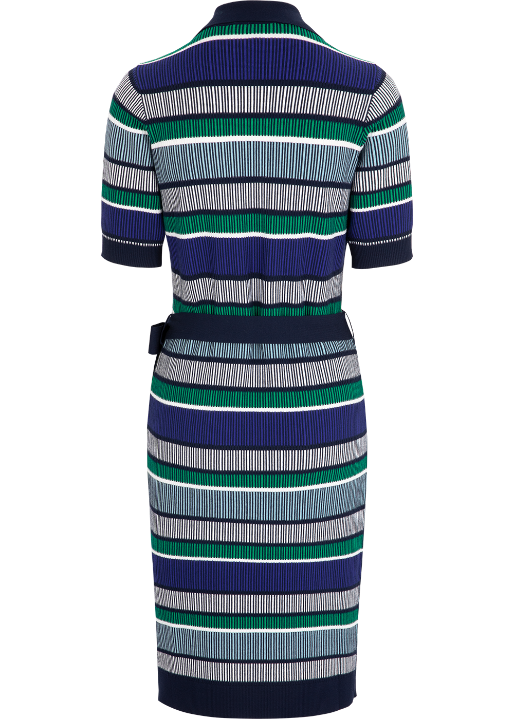 SALAZIA Water Blue Shadow Viscose Knit Dresses