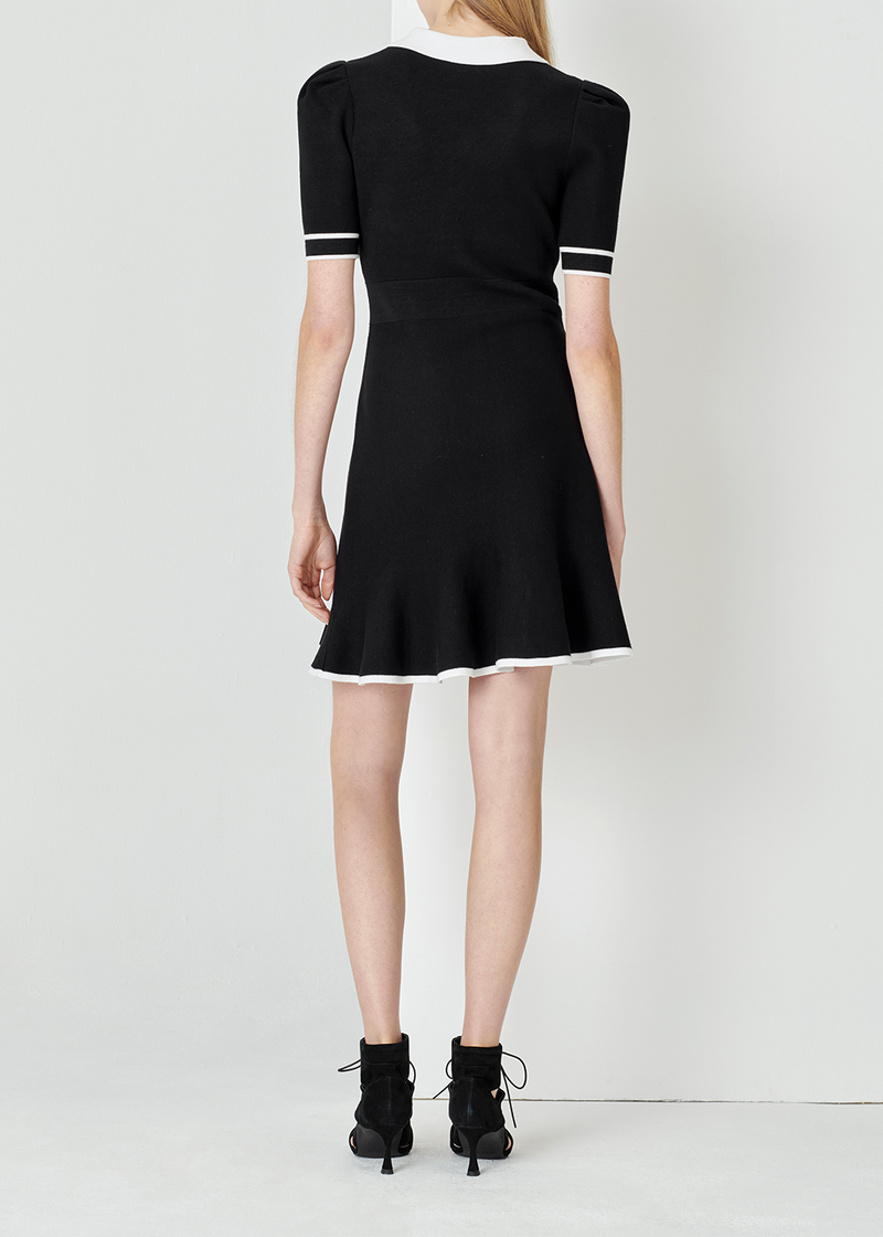 SALAZIA Monochrome Contrast Dresses