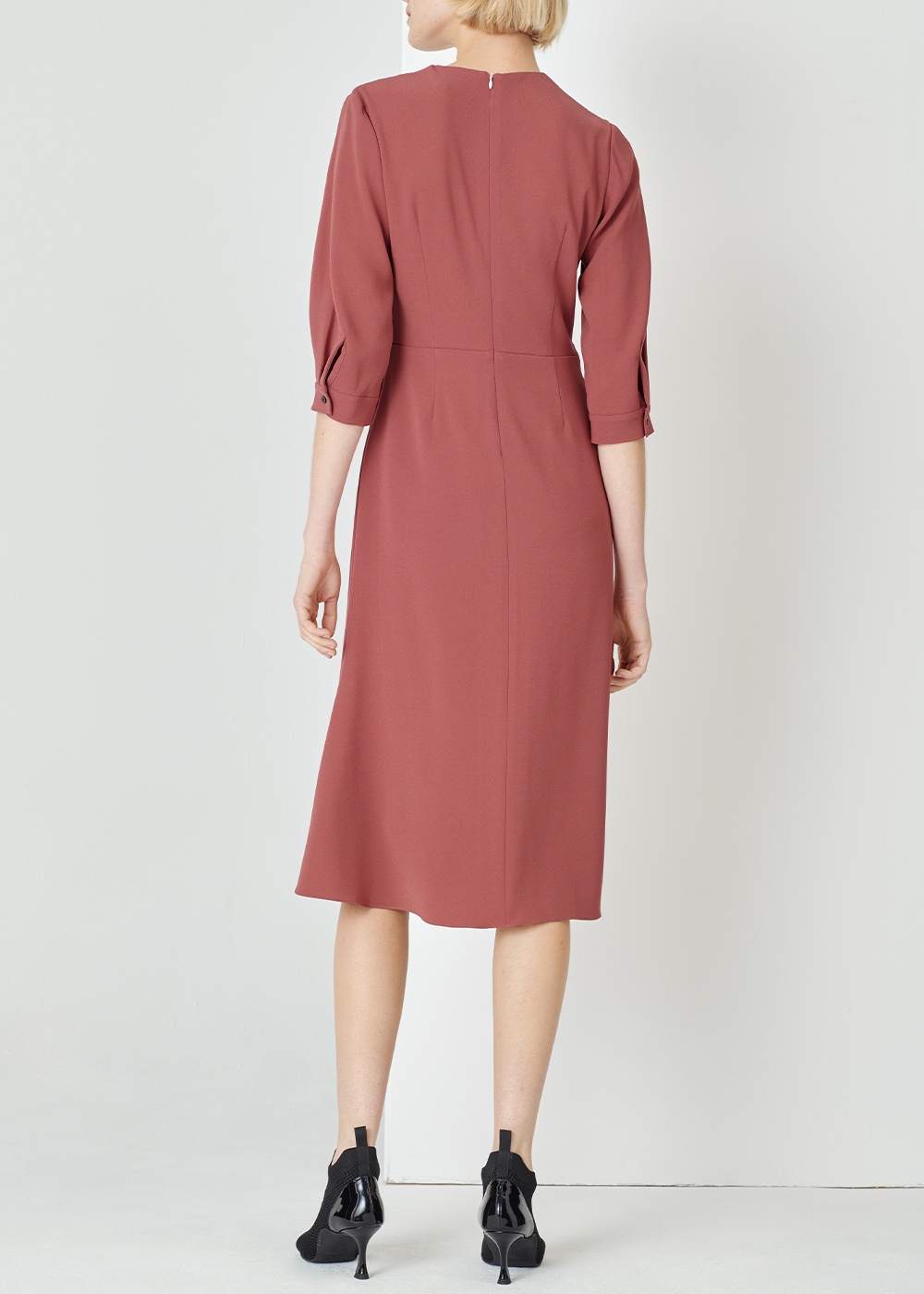 SALAZIA Brick Red Tailored Dresses