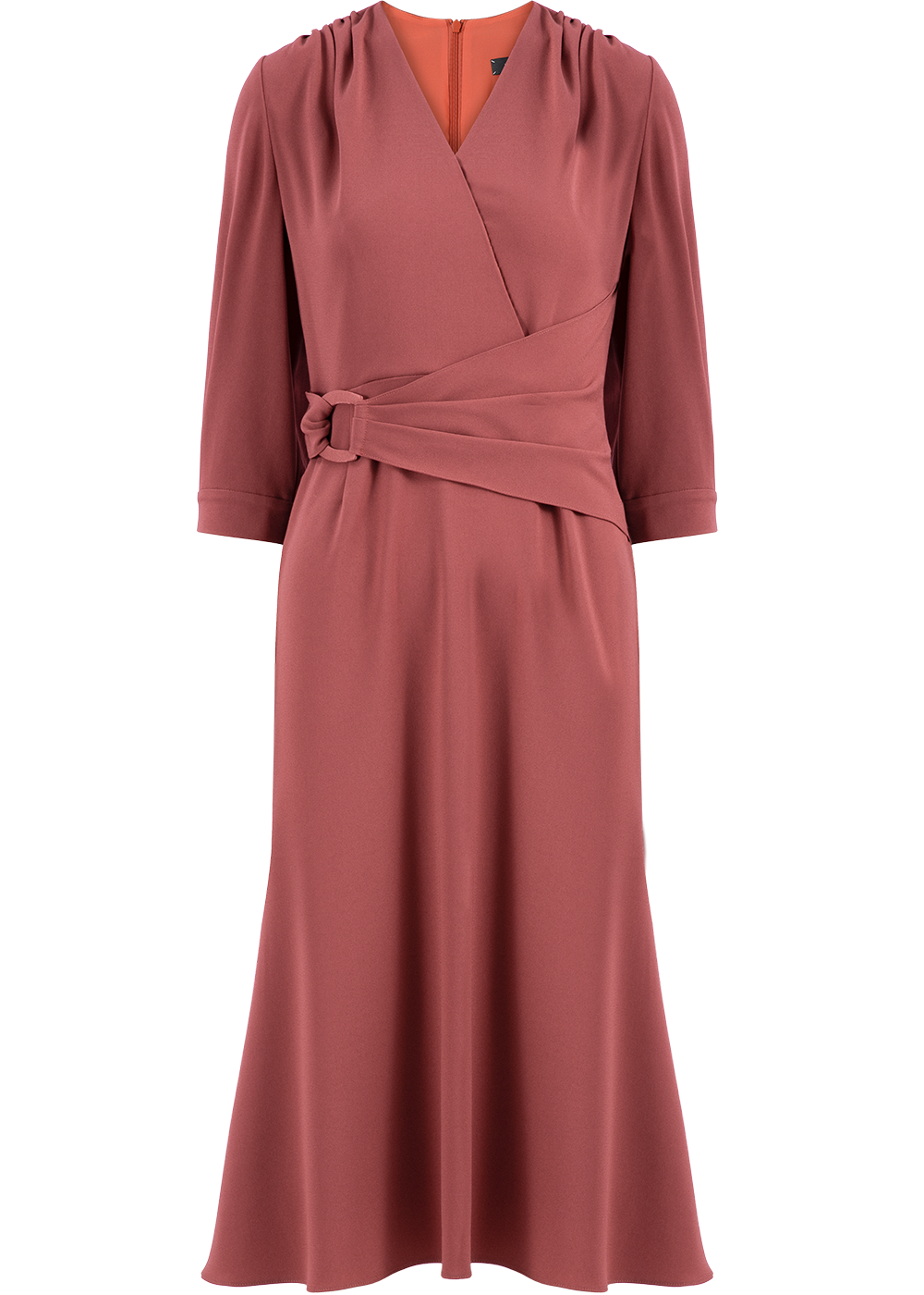 SALAZIA Brick Red Tailored Dresses