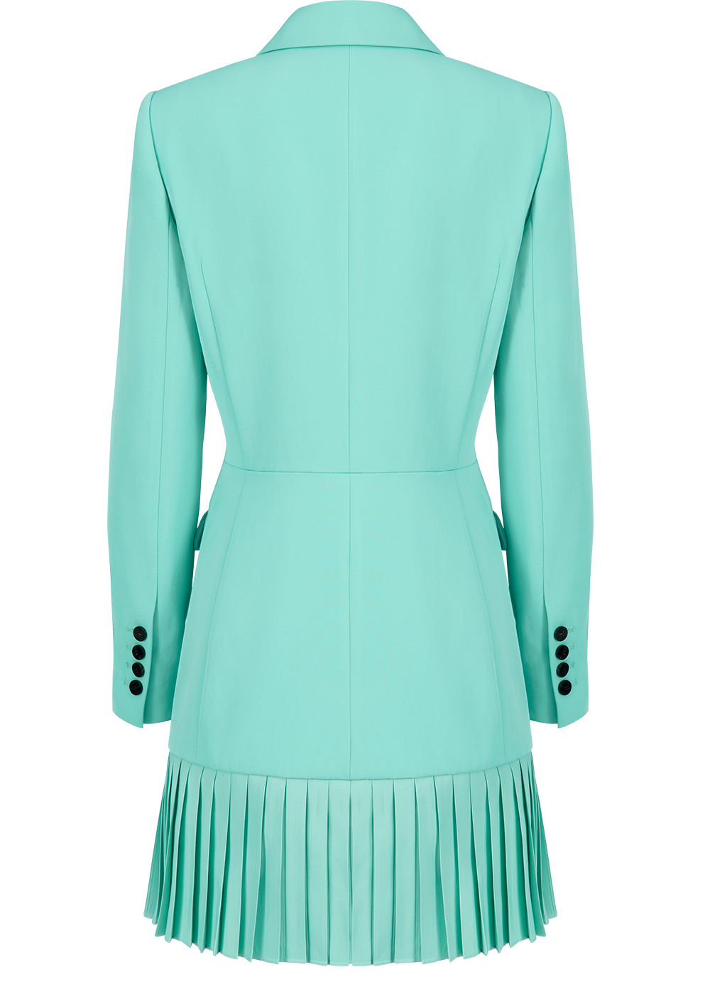SALAZIA Milk Green Wool Blend Dresses