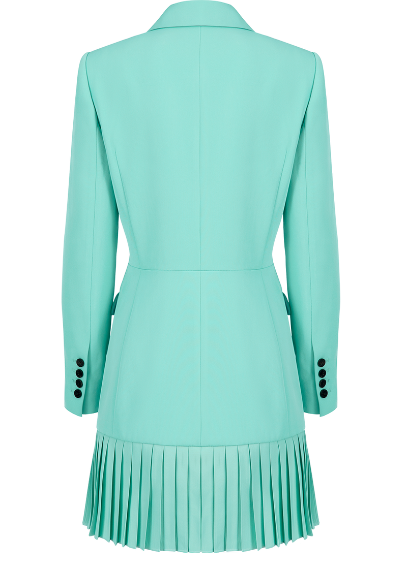 SALAZIA Milk Green Wool Blend Dresses