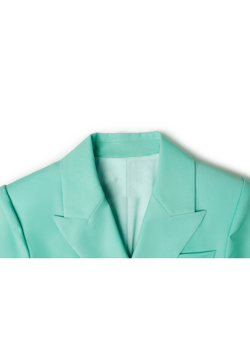 SALAZIA Milk Green Wool Blend Dresses