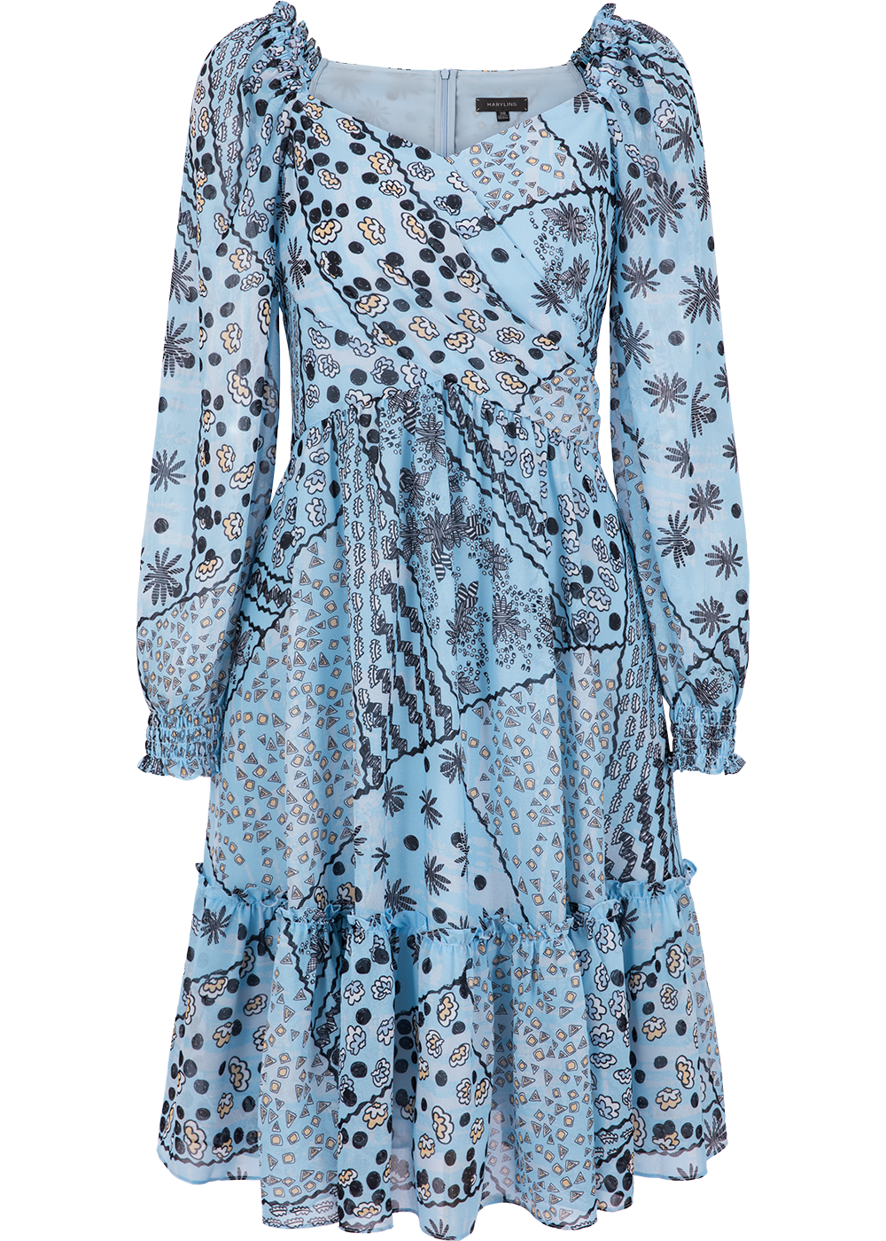 SALAZIA Underwater Garden Print Dresses