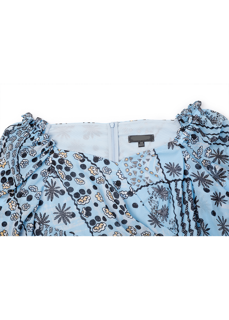 SALAZIA Underwater Garden Print Dresses