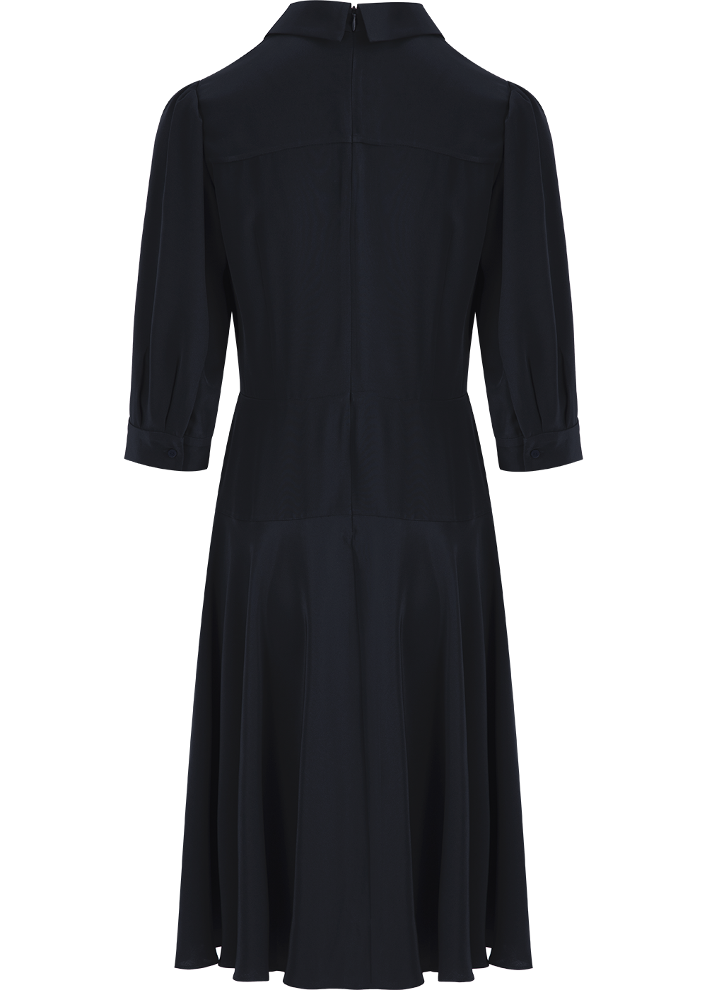 SALAZIA Midnight Blue Acetate Blend Dresses