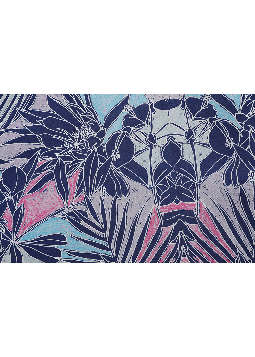 SALAZIA Colorful Jungle Silk Dresses