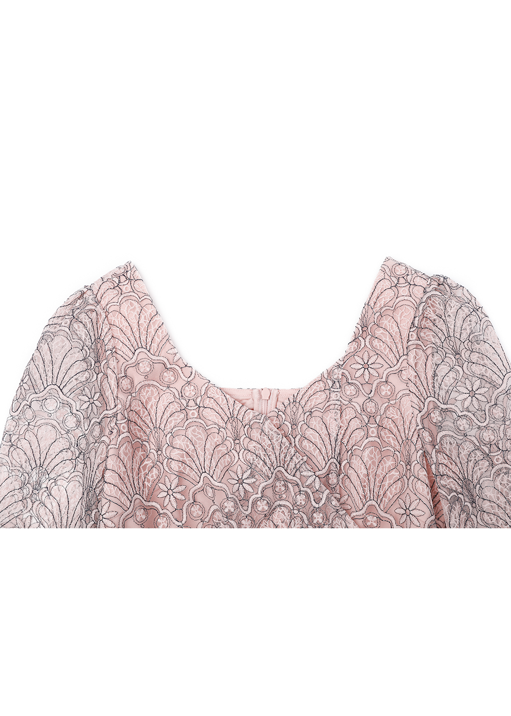 SALAZIA Misty Pink Embroidered Dresses