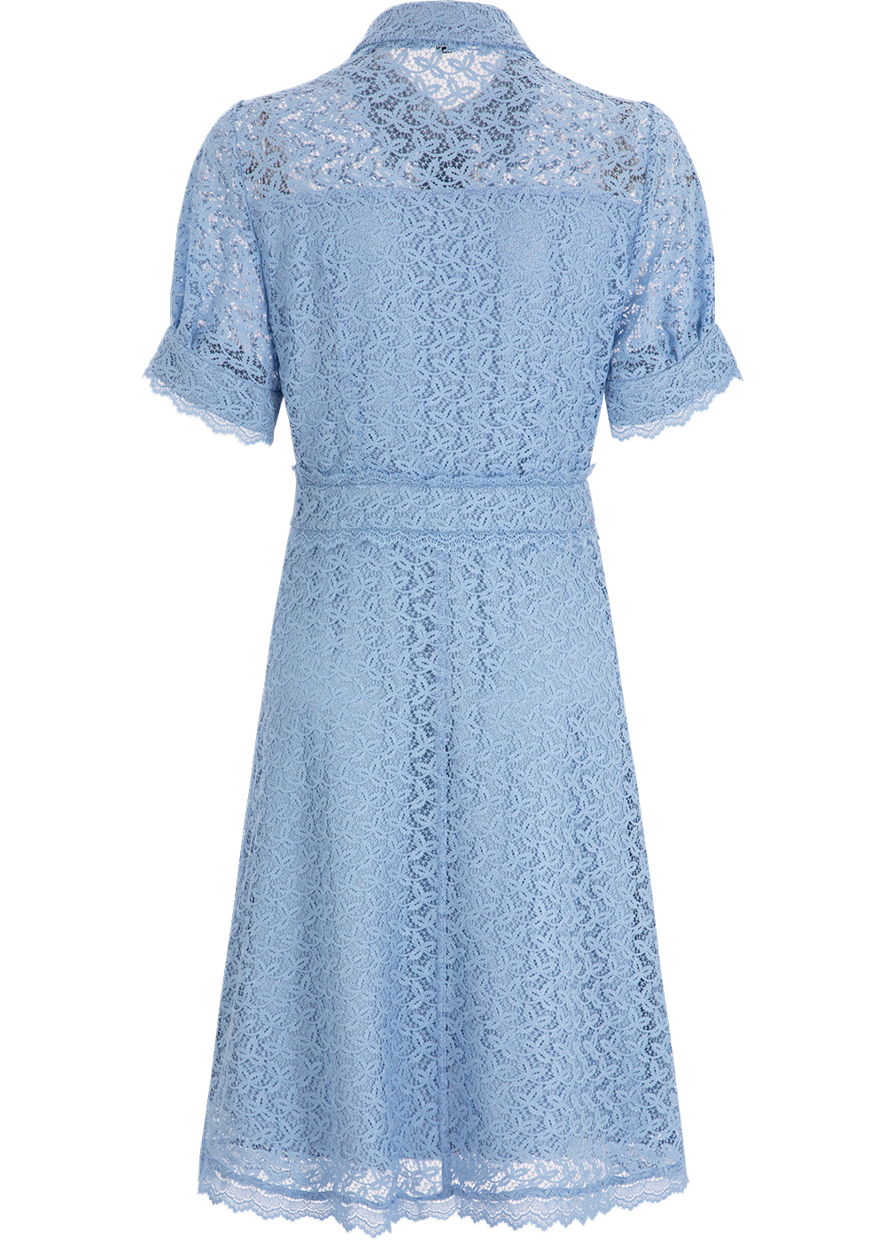 SALAZIA Water Wave Blue Lace Dresses