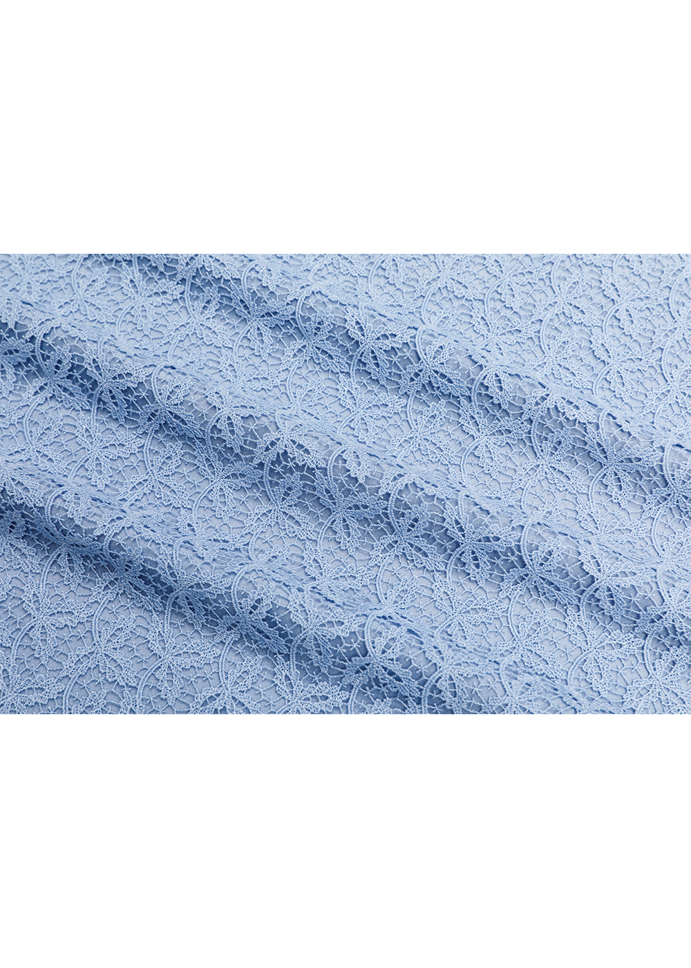 SALAZIA Water Wave Blue Lace Dresses