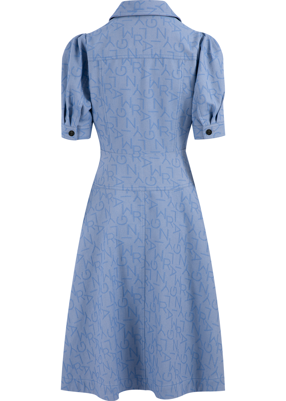 SALAZIA Denim Blue Cotton Dresses