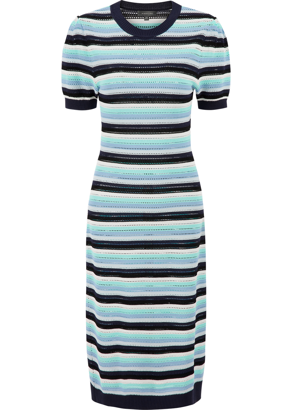 SALAZIA Blue-Green Sea Salt Ice Cream Knit Dresses