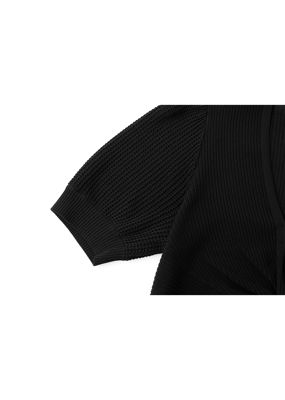 SALAZIA Black Viscose-Nylon Knit Dresses