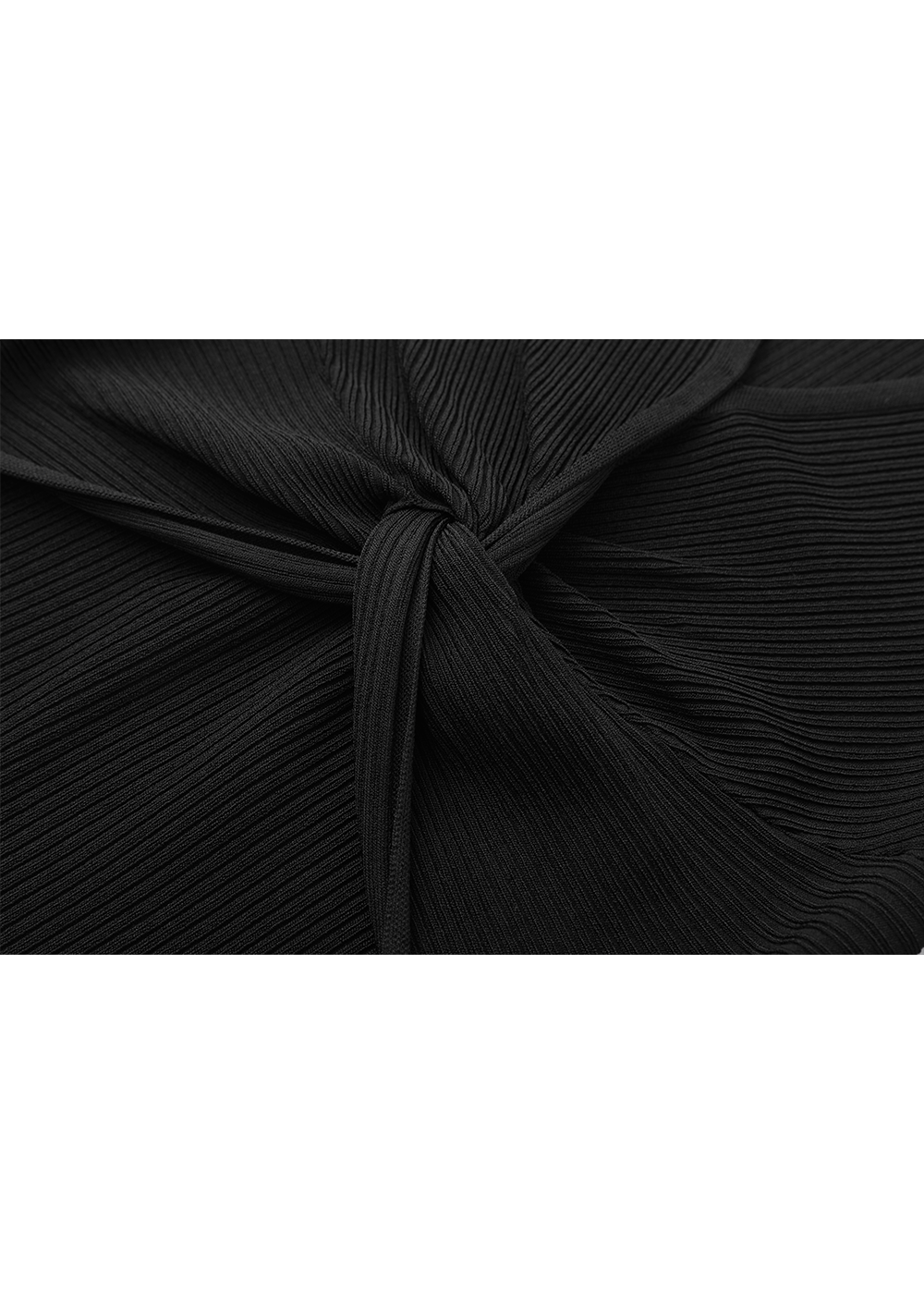 SALAZIA Black Viscose-Nylon Knit Dresses