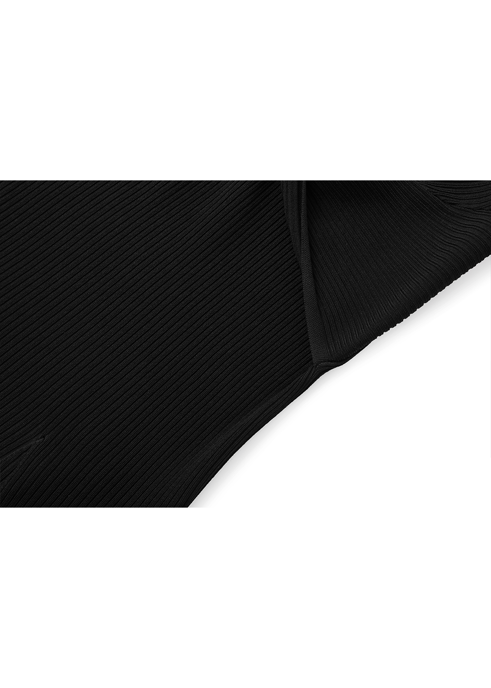 SALAZIA Black Viscose-Nylon Knit Dresses