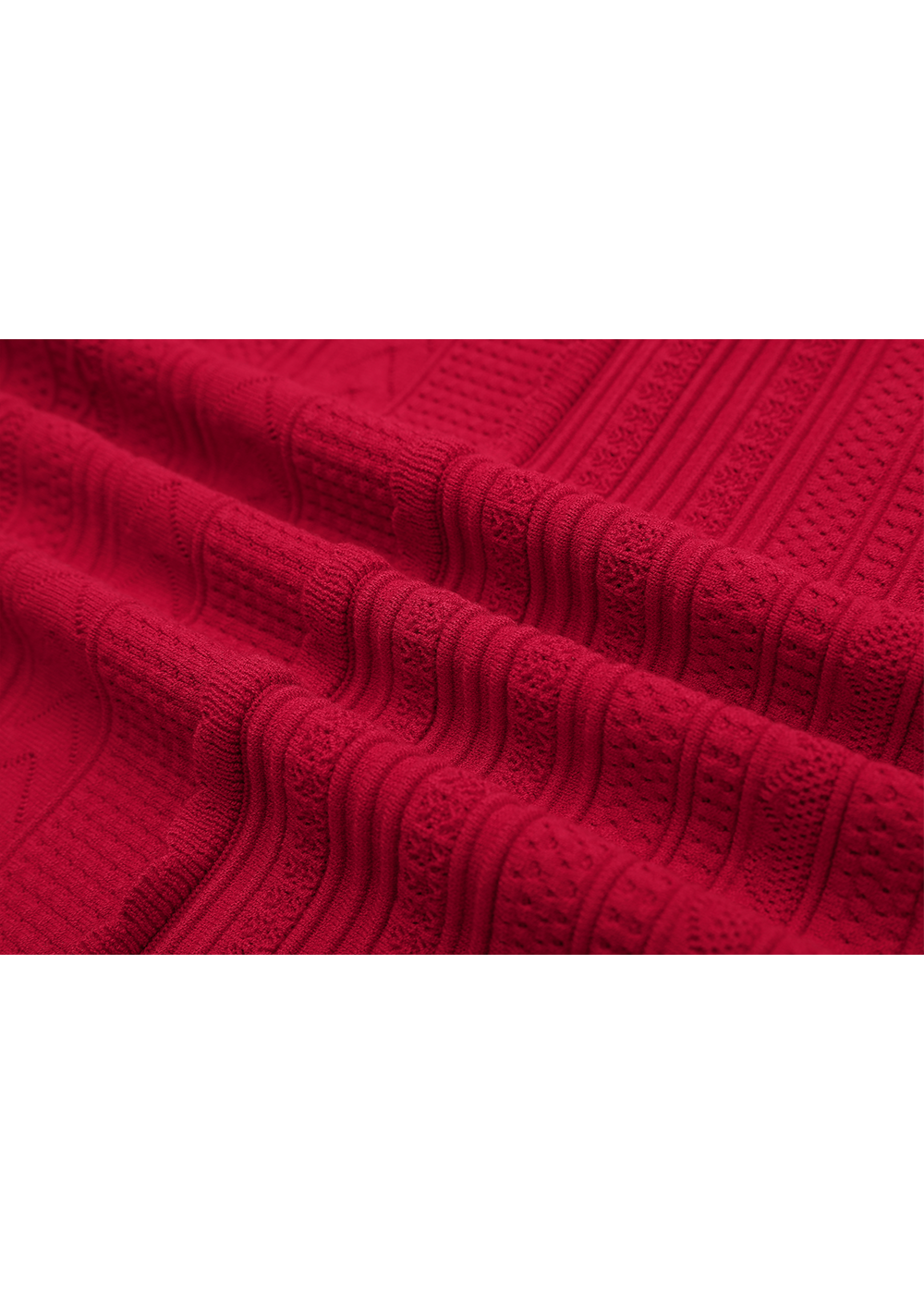 SALAZIA Red Viscose Blend Knit Dresses