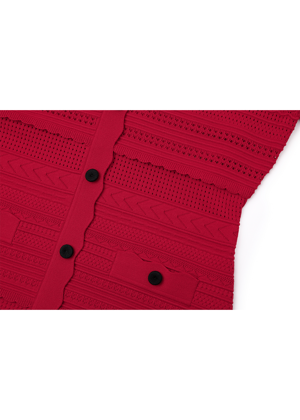 SALAZIA Red Viscose Blend Knit Dresses