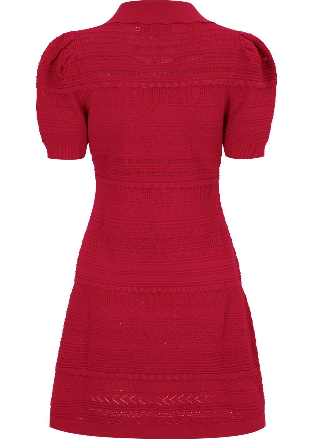 SALAZIA Red Viscose Blend Knit Dresses