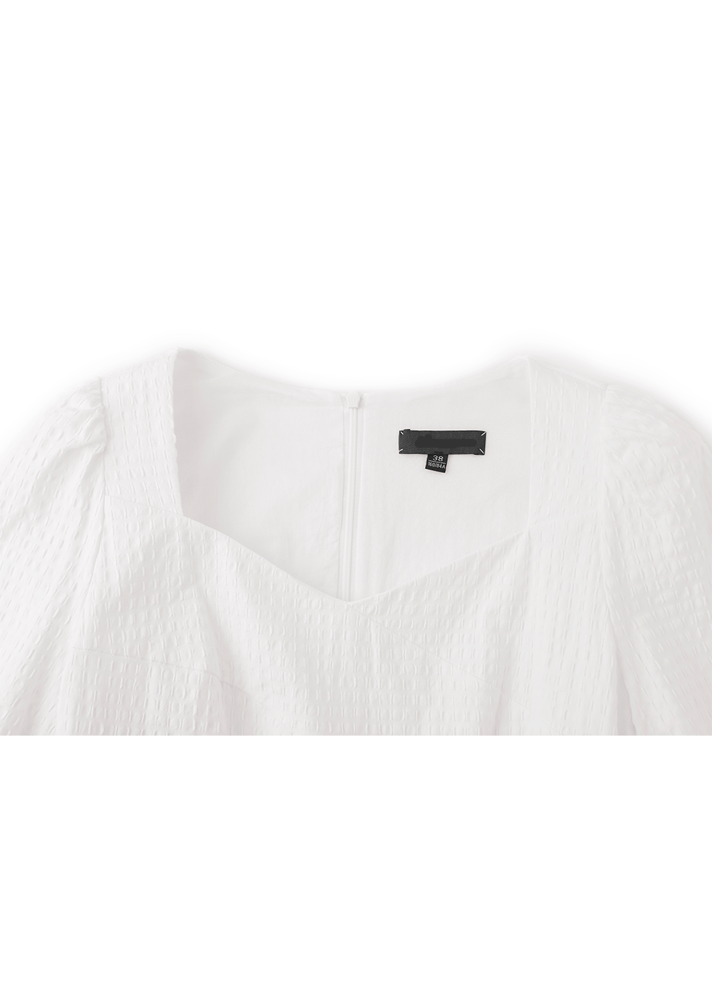 SALAZIA White Cotton-Blend Midi Dresses