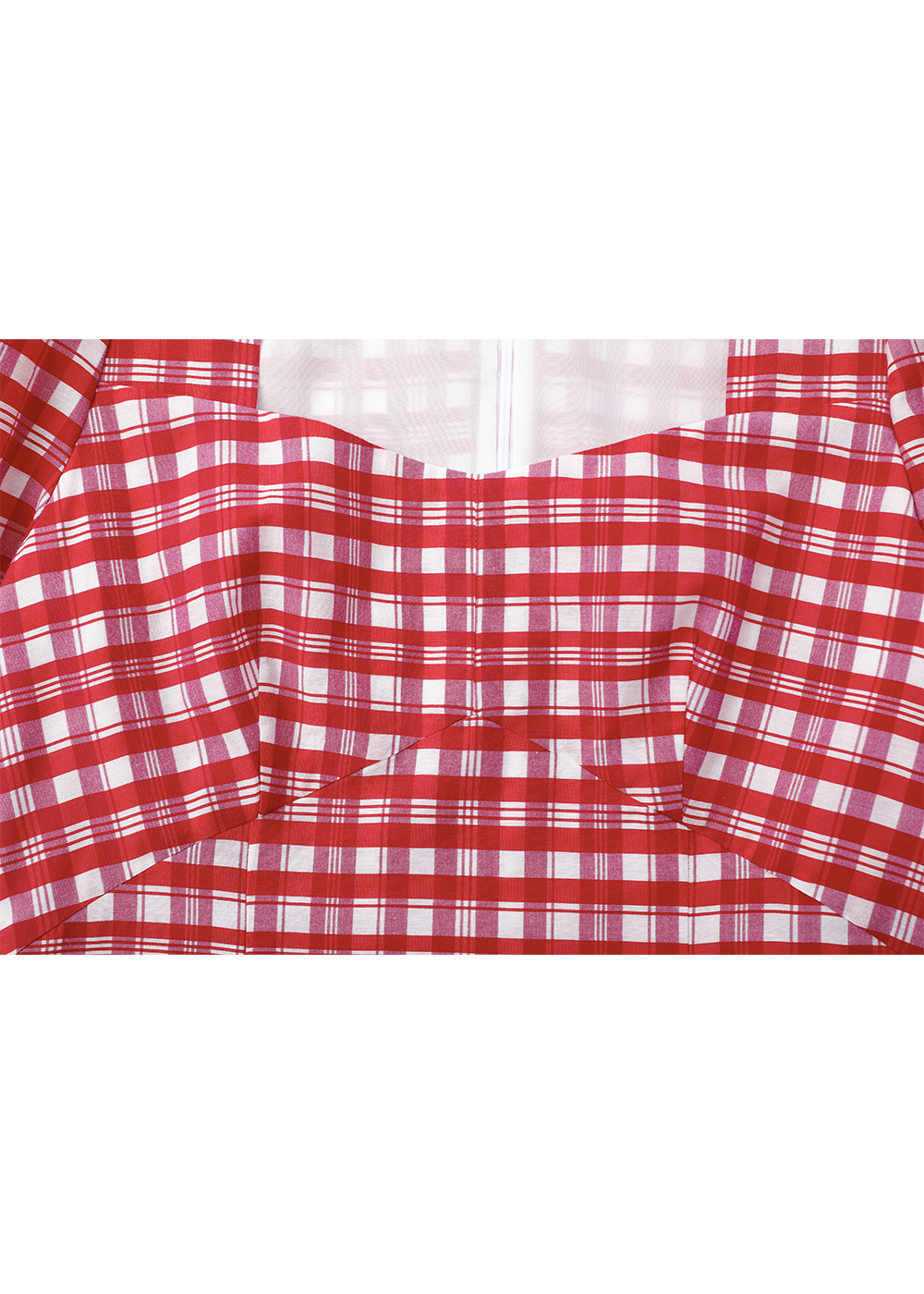 SALAZIA Rose Pink Plaid Long-Sleeve Dresses