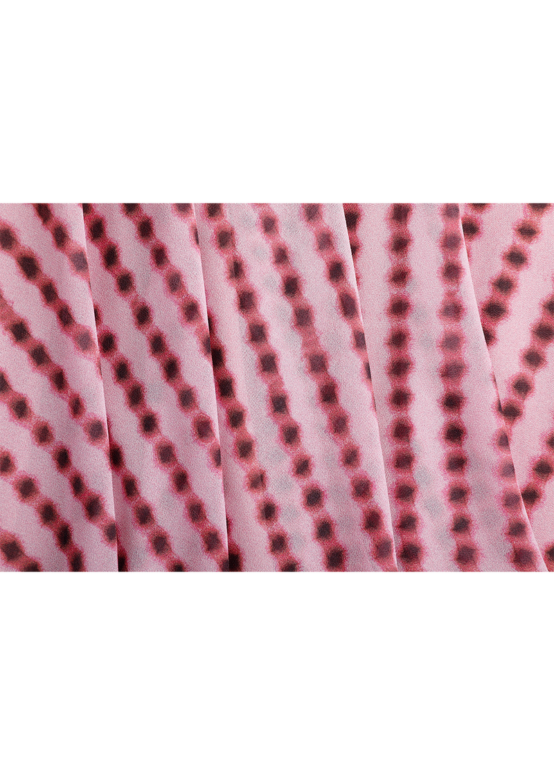 SALAZIA Pink Bubble Flared Dresses