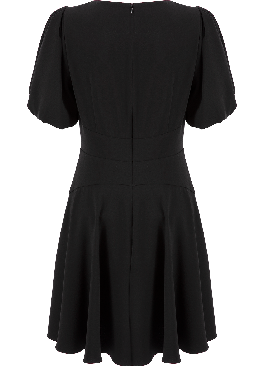 SALAZIA Black Triacetate Shift Dresses