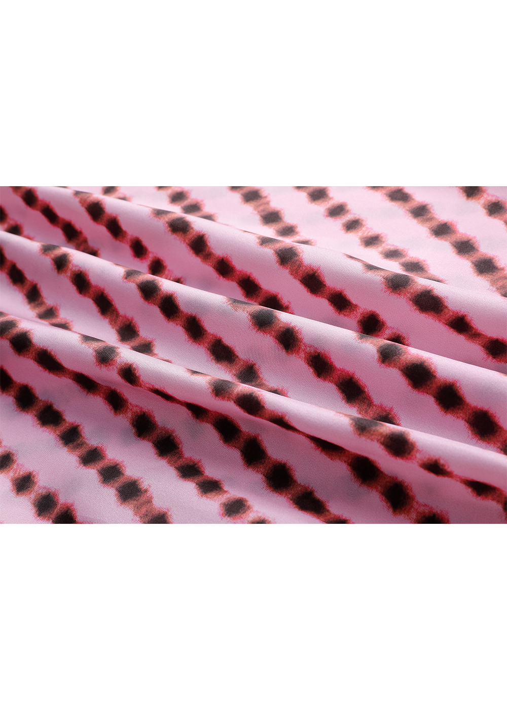 SALAZIA Pink Bubble Silk Dresses