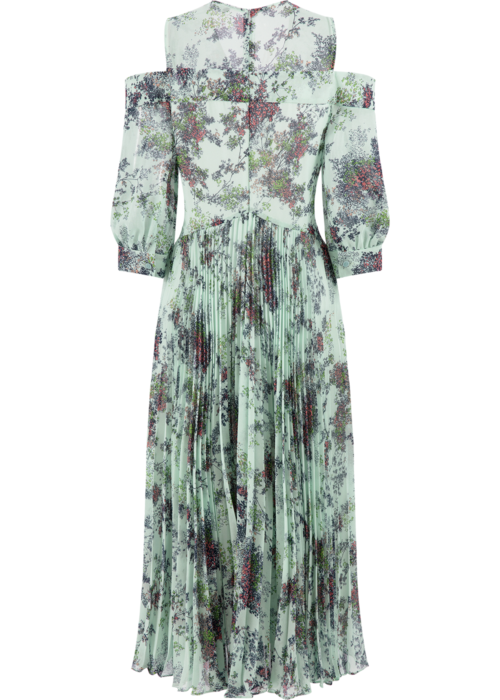 SALAZIA Light Green Summer Jungle Dresses
