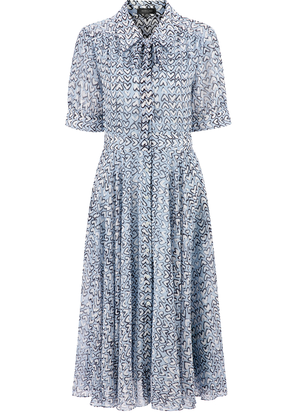 SALAZIA  Blue Heartbeat Dresses