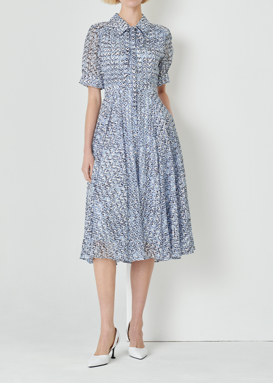 SALAZIA  Blue Heartbeat Dresses