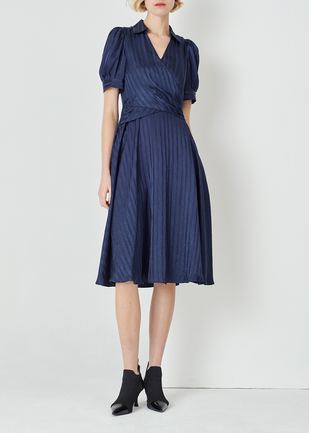 SALAZIA Midnight Blue Acrylic Dresses