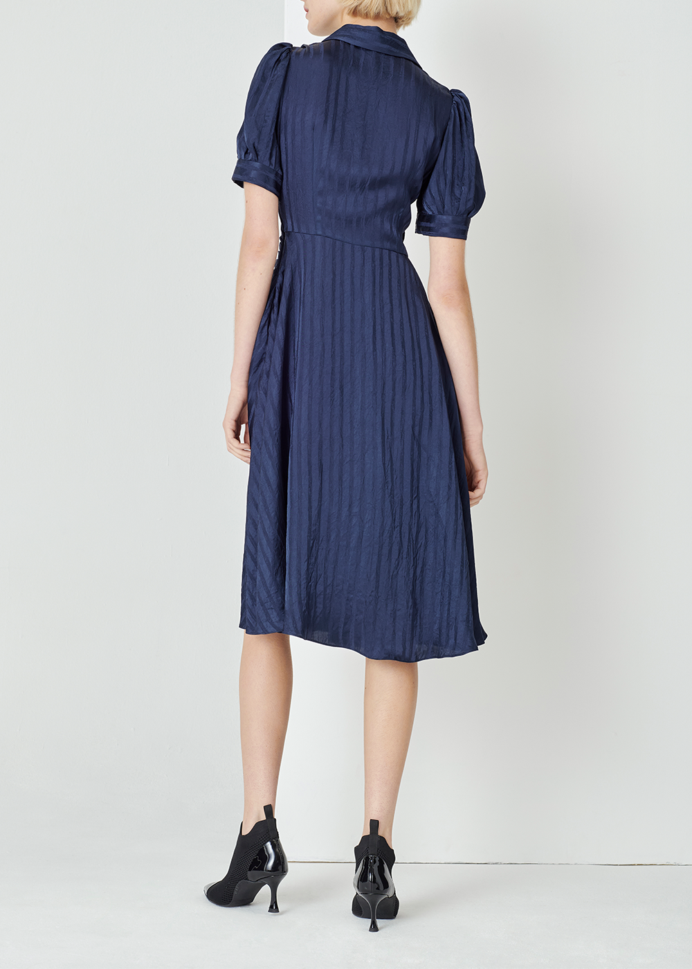 SALAZIA Midnight Blue Acrylic Dresses