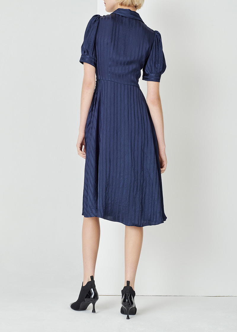 SALAZIA Midnight Blue Acrylic Dresses