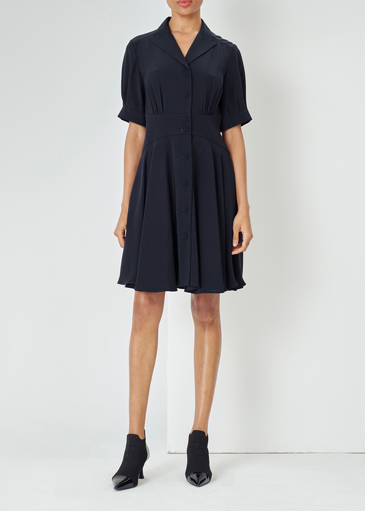 SALAZIA Midnight Navy Dresses
