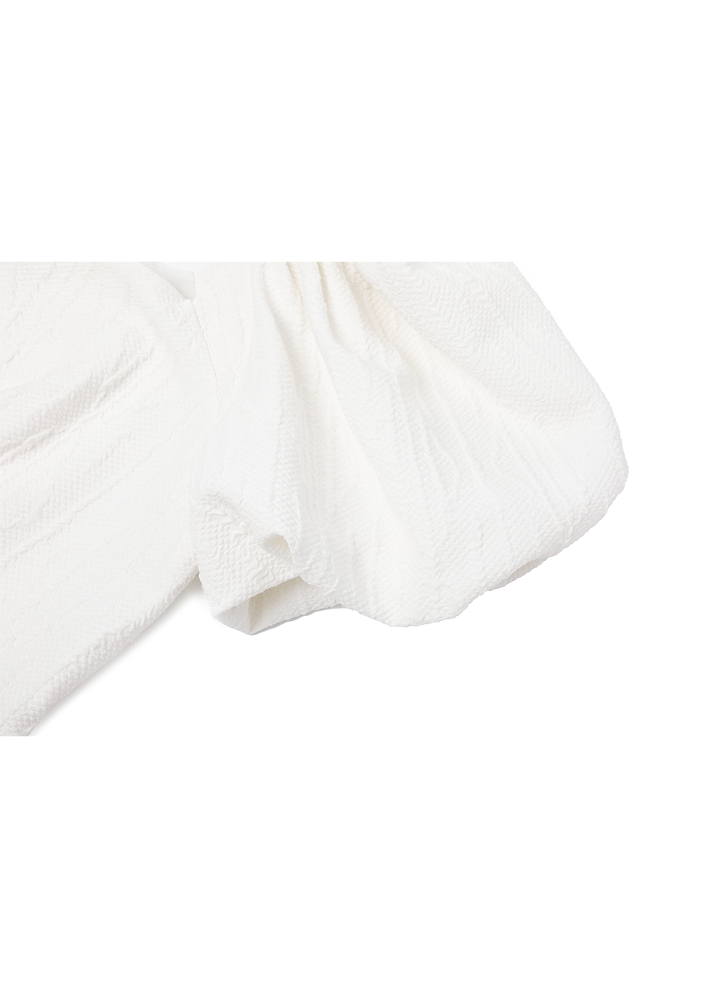SALAZIA Ivory Polyester-Viscose Blend Dresses