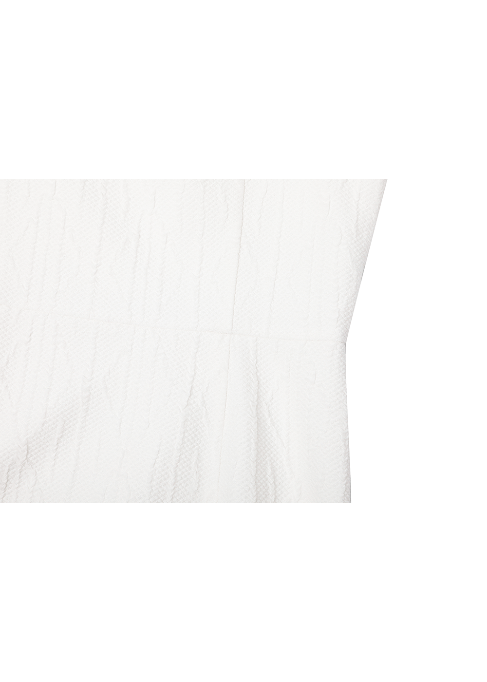 SALAZIA Ivory Polyester-Viscose Blend Dresses
