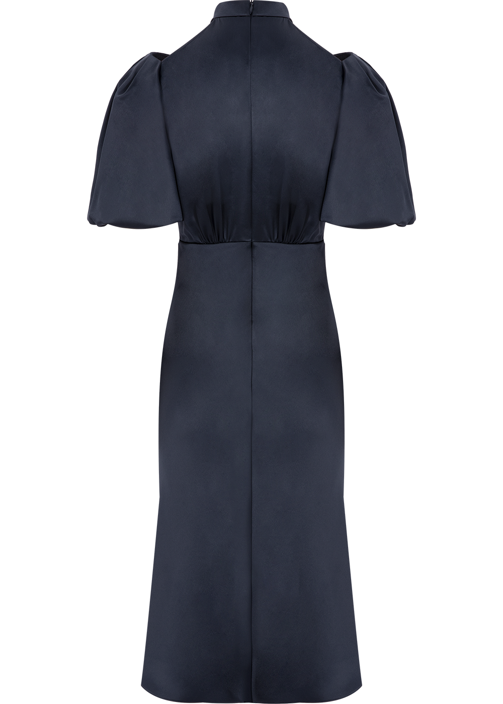 SALAZIA Deep Blue Acetate Blend Dresses