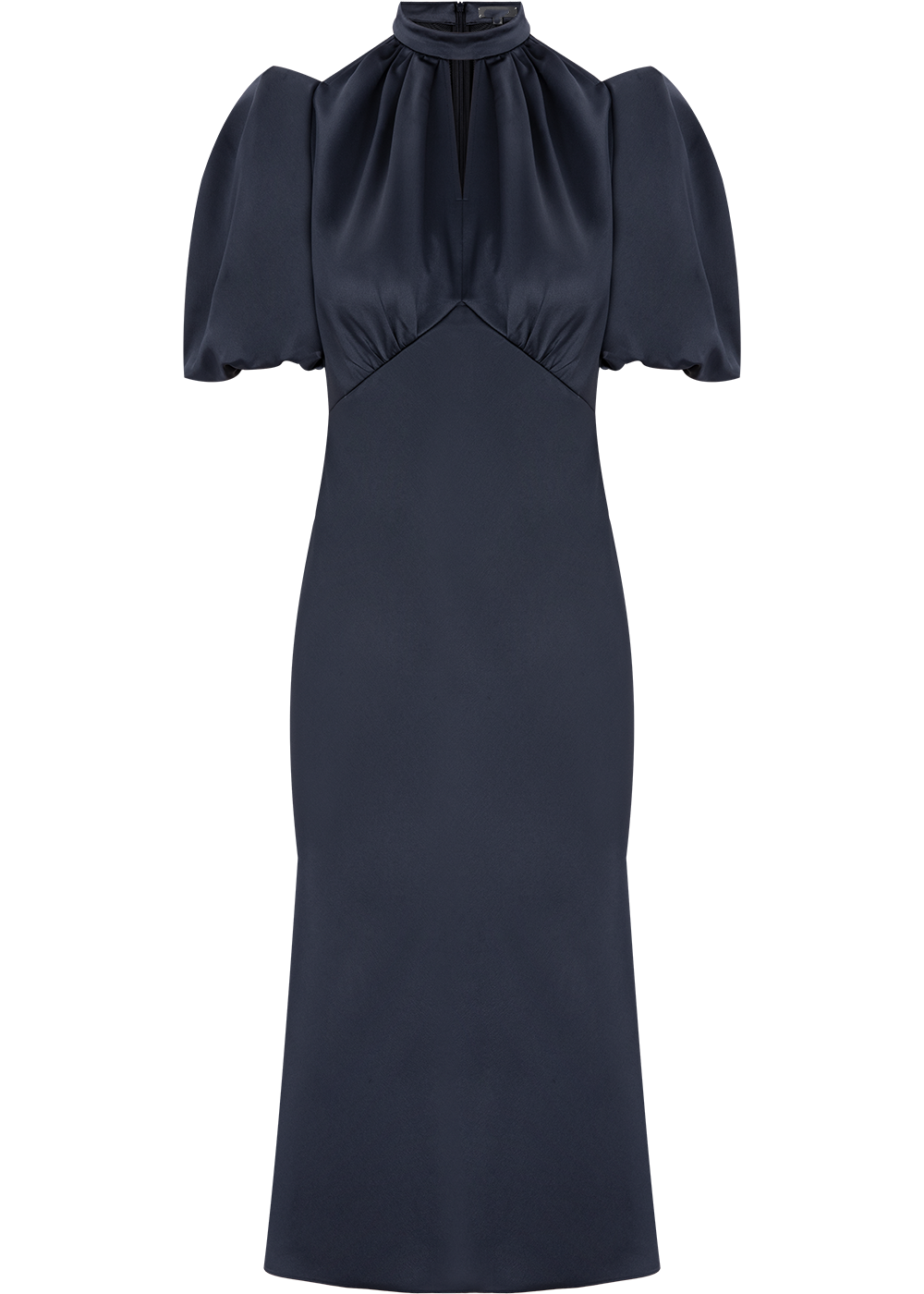 SALAZIA Deep Blue Acetate Blend Dresses