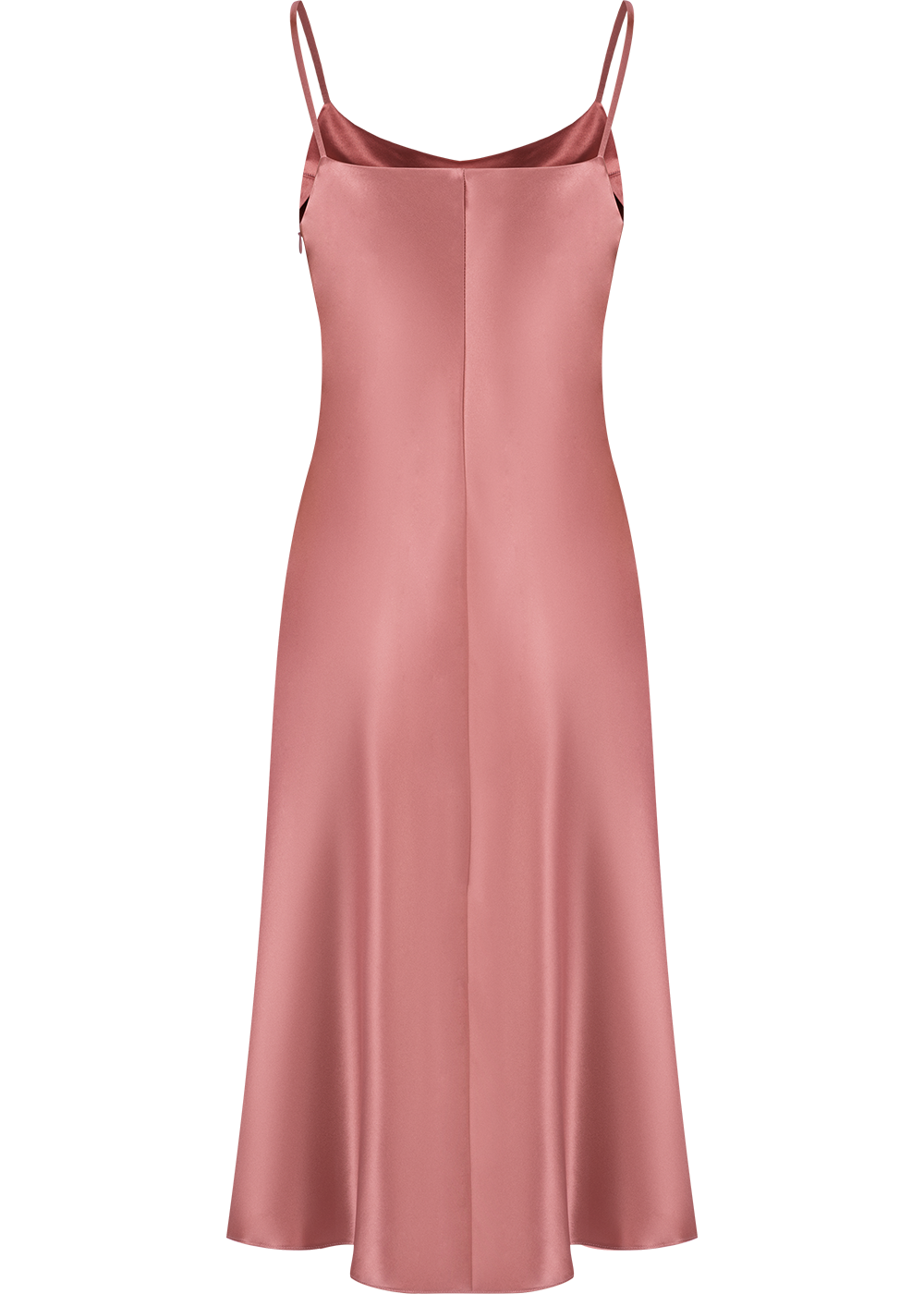 SALAZIA Misty Pink Acrylic-Blend Dresses