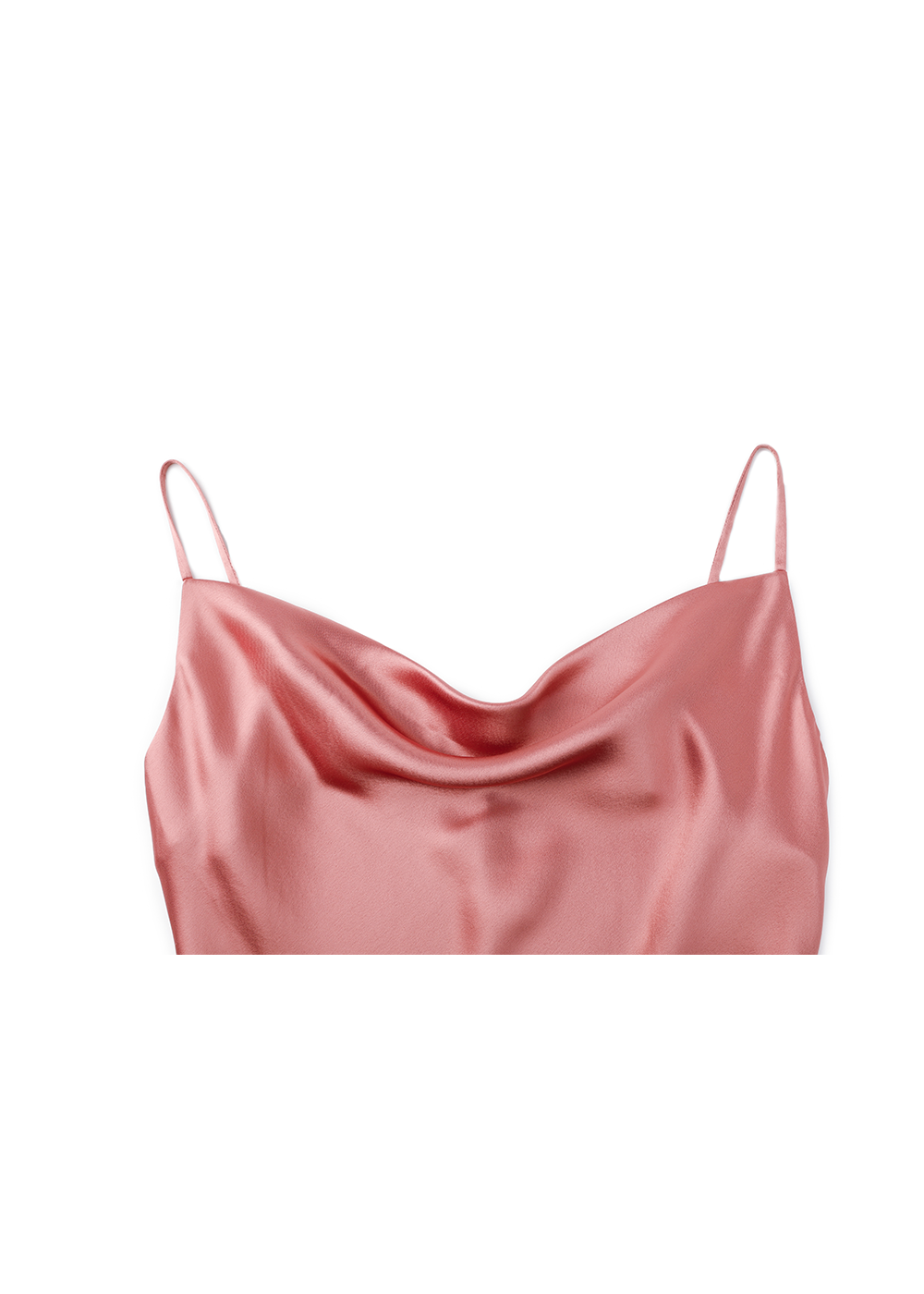 SALAZIA Misty Pink Acrylic-Blend Dresses