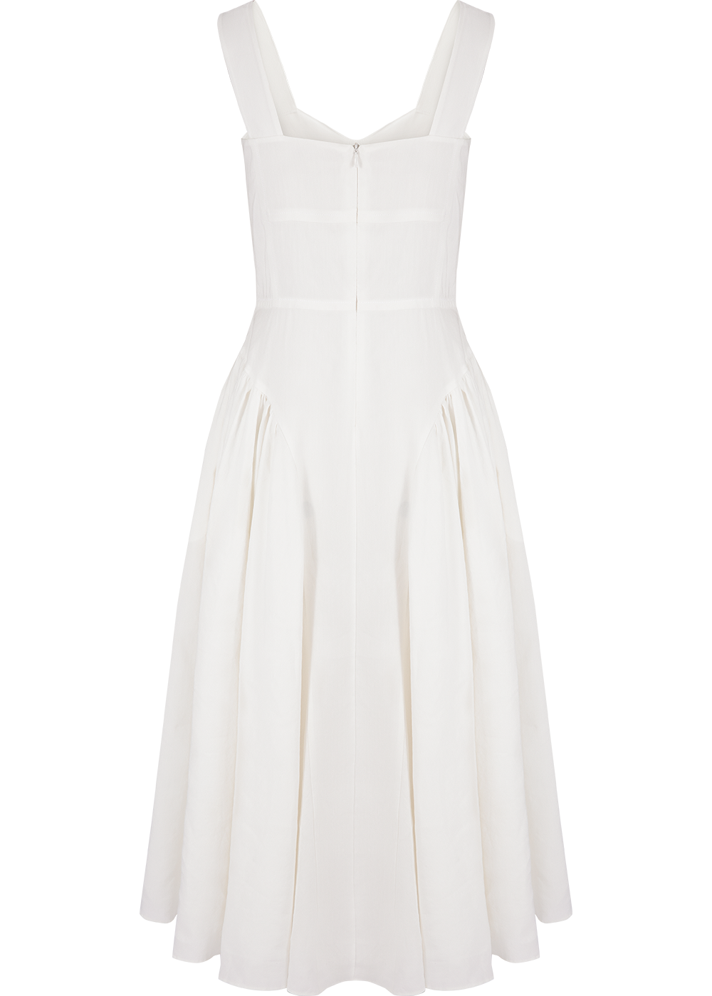 SALAZIA White Linen-Blend Dresses