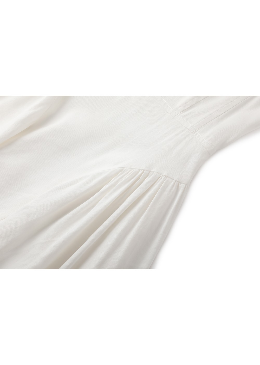SALAZIA White Linen-Blend Dresses