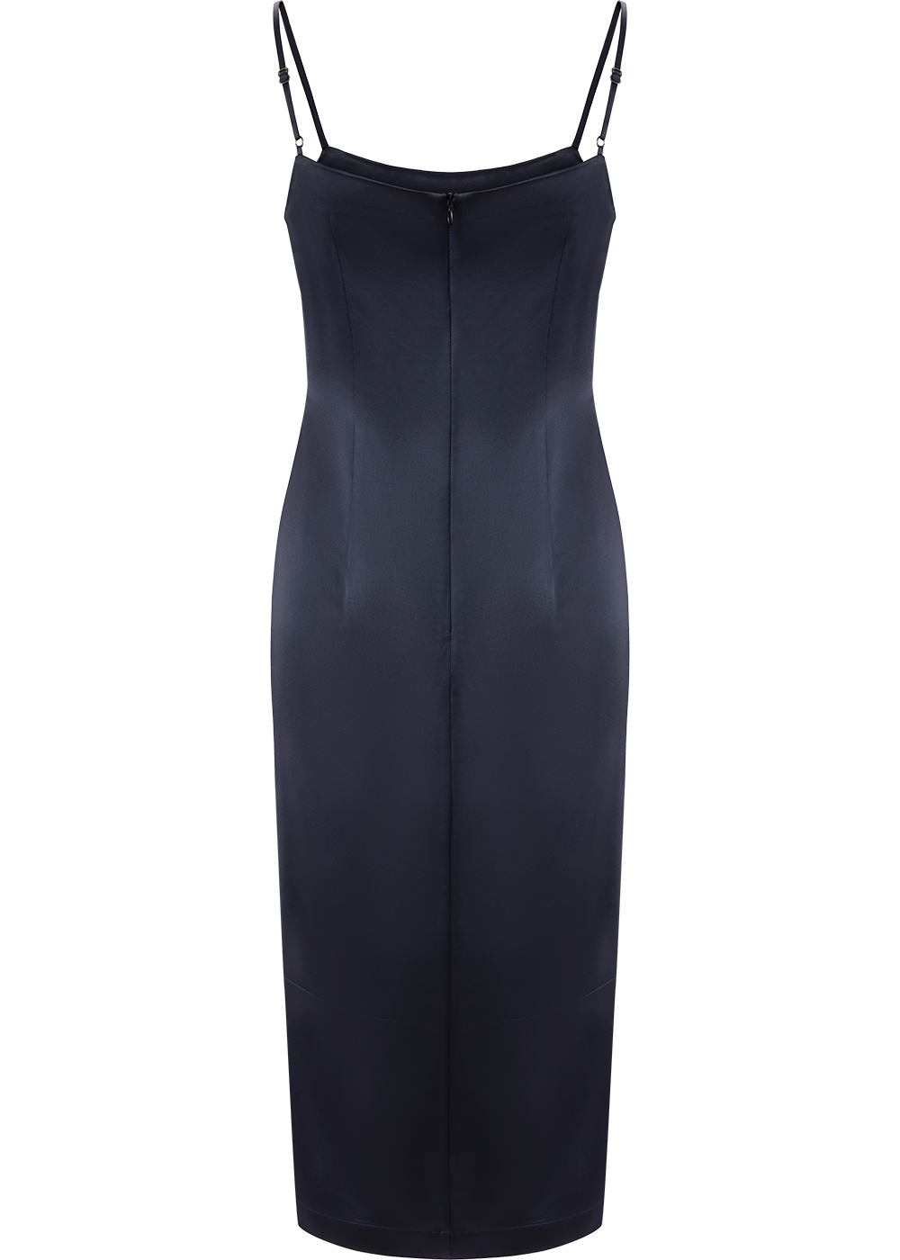 SALAZIA Deep Blue Acrylic Blend Mini Dresses