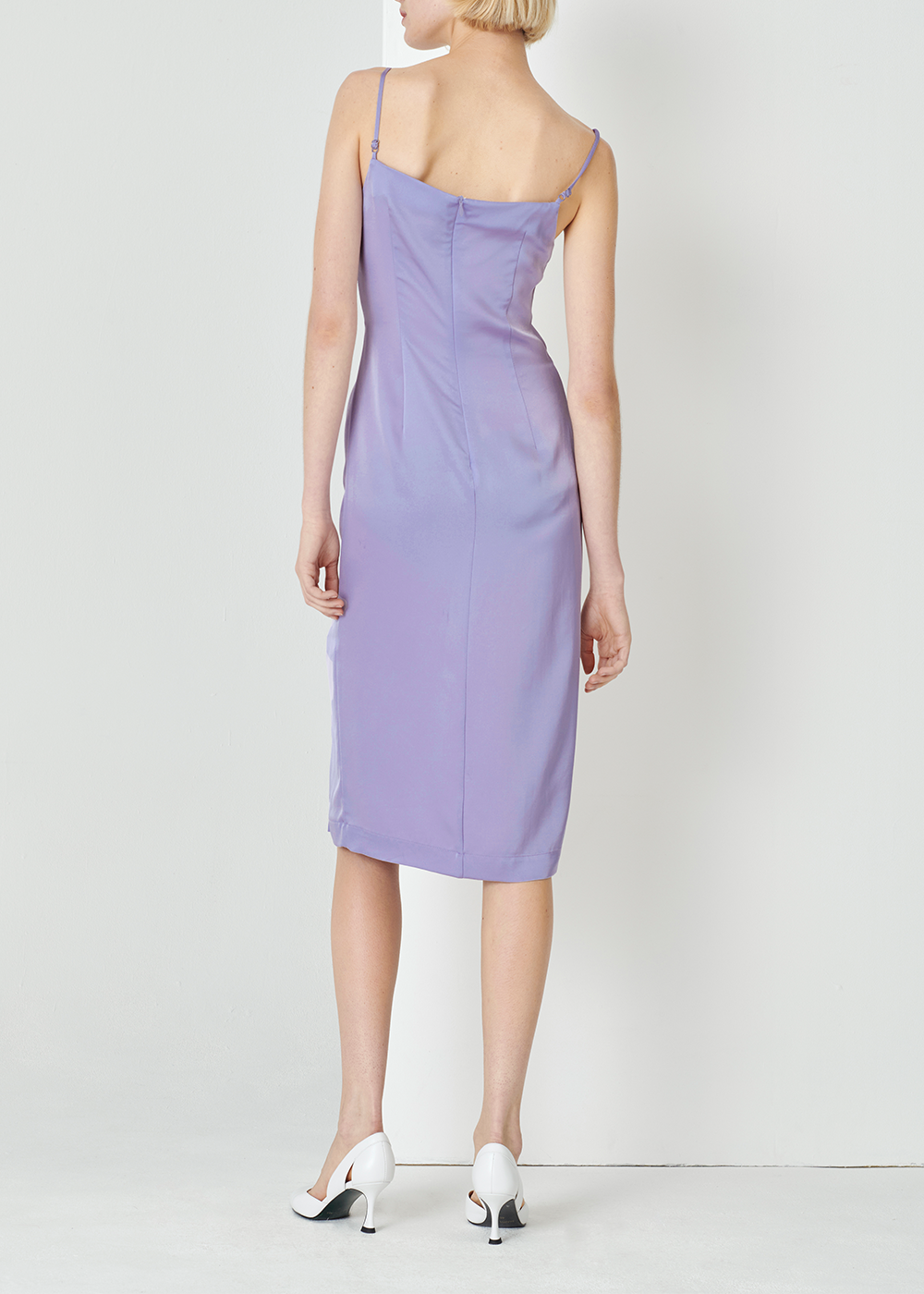 SALAZIA Lavender Purple Acetate Blend Dresses
