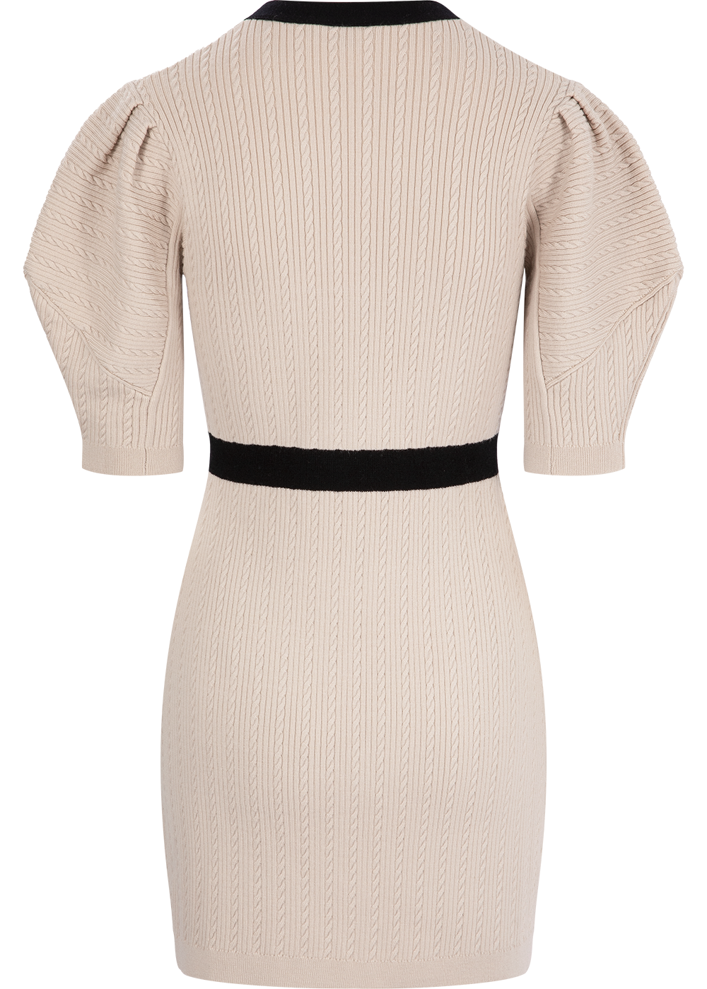 SALAZIA Sand Wool Blend Knit Dresses