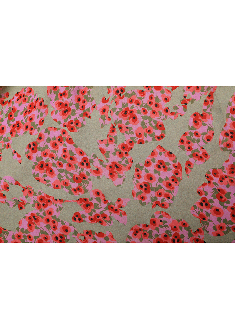 SALAZIA Red-Grey Secret Garden Dresses