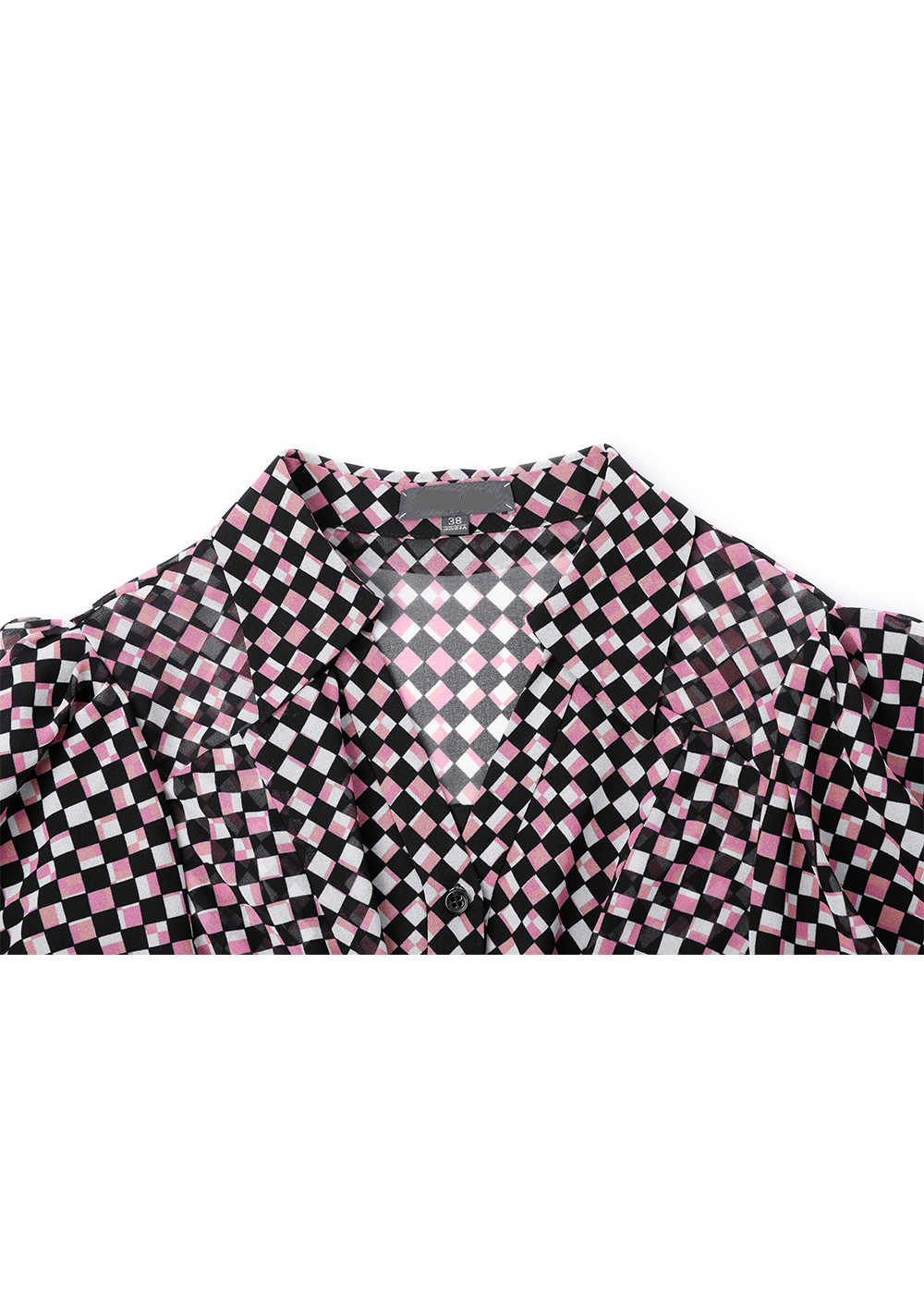 SALAZIA Berry Plaid Fit-and-Flare Dresses