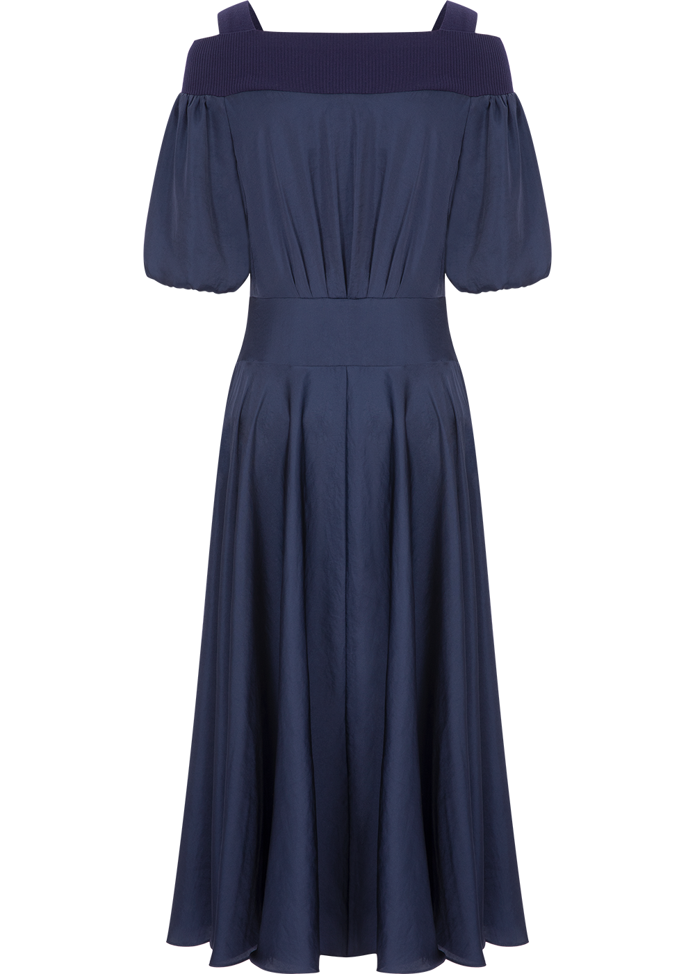 SALAZIA Deep Blue Structured Dresses